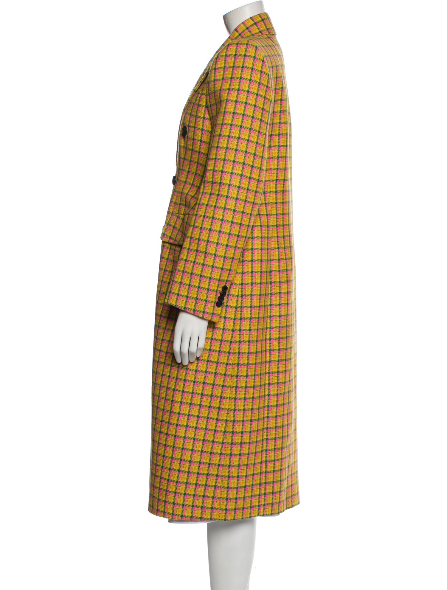 Balenciaga 2018 Virgin Wool Trench Coat