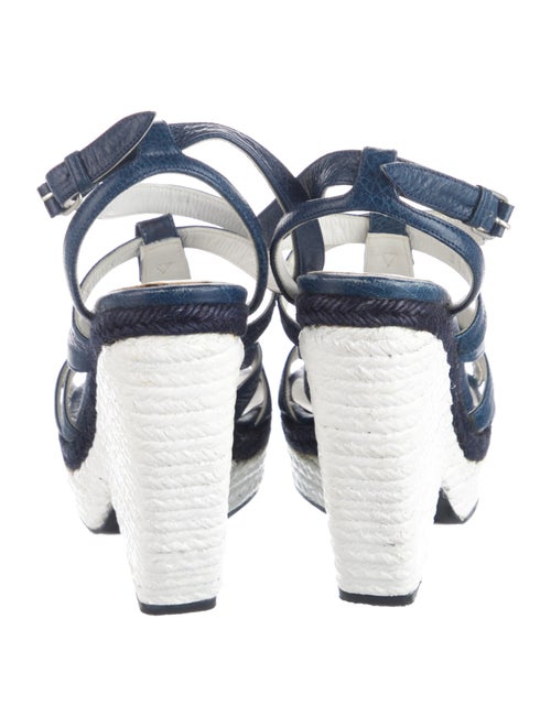 Balenciaga Leather T-Strap Sandals