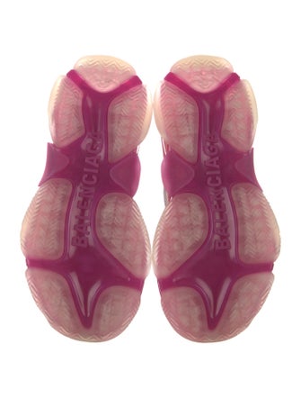 Balenciaga Triple S 'Clear Sole' Chunky Sneakers