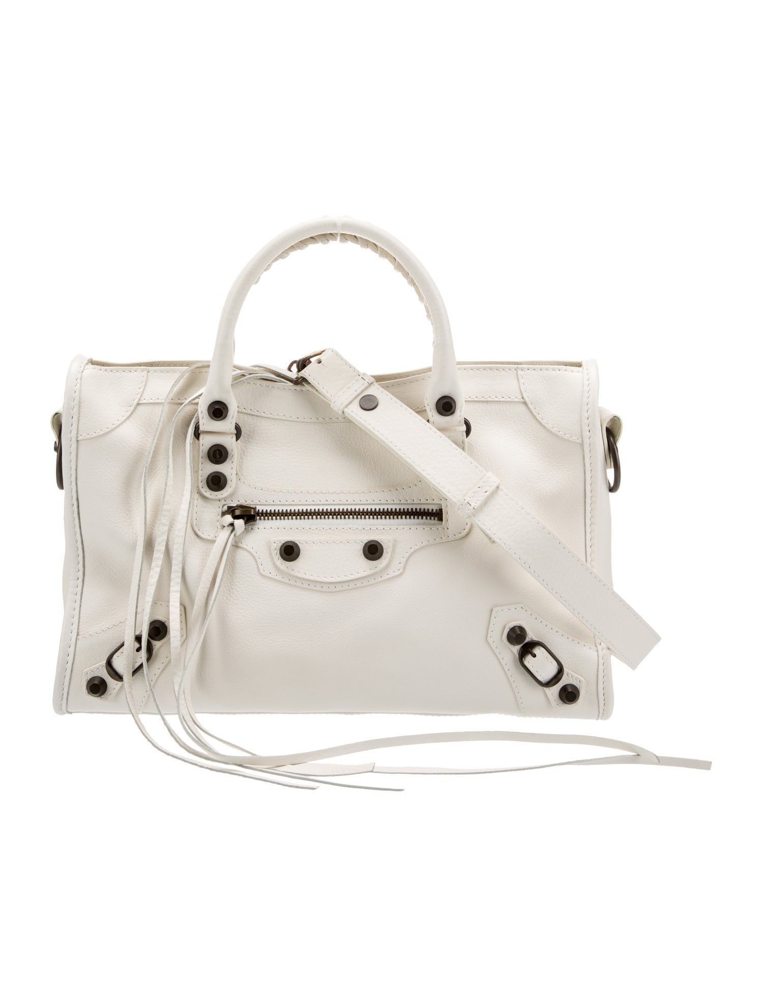 Balenciaga Leather Motocross Classic City
