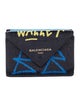 Balenciaga Leather Printed Pouch
