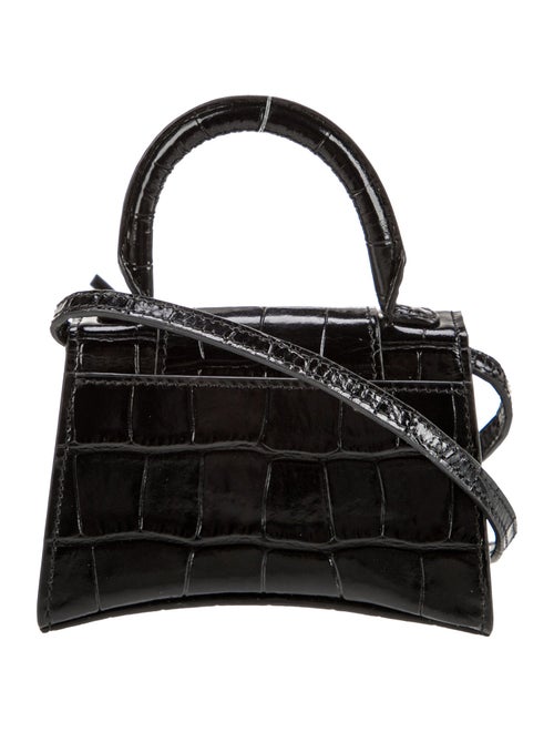 Balenciaga Embossed Leather Hourglass Mini