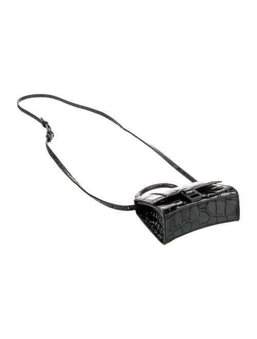 Balenciaga Embossed Leather Hourglass Mini