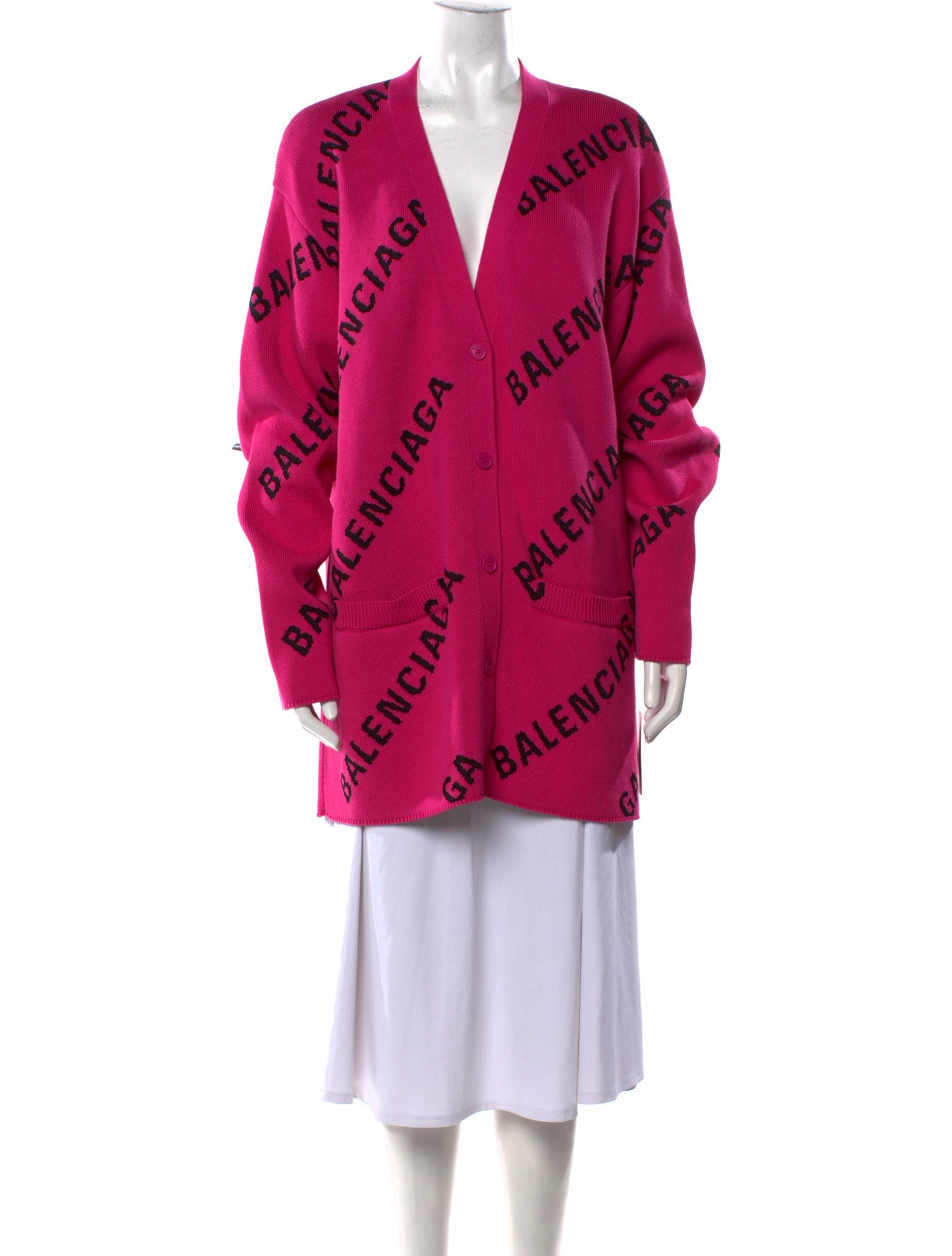 Balenciaga 2021 'All Over' Sweater w/ Tags