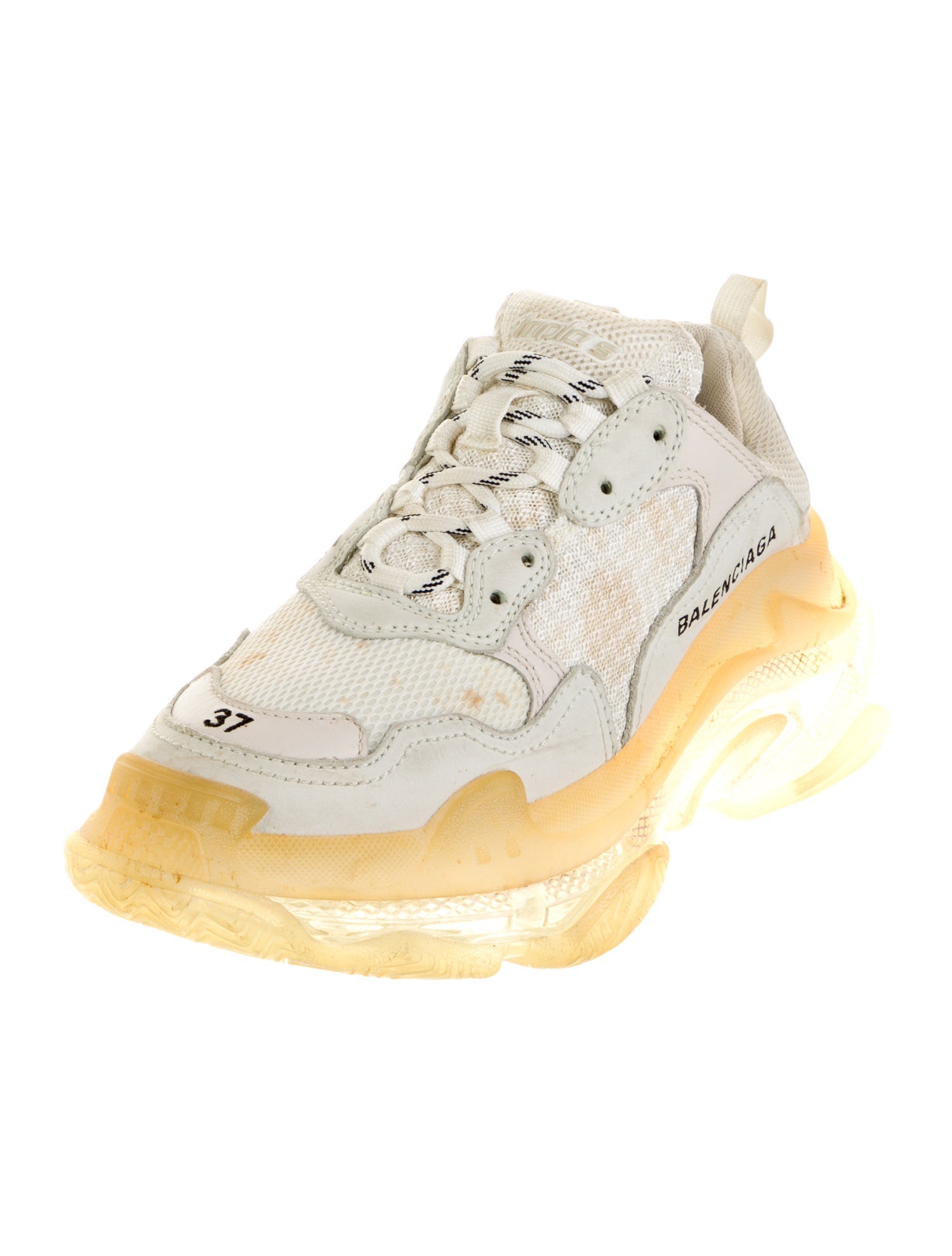 Balenciaga Triple S 'Clear Sole' Chunky Sneakers