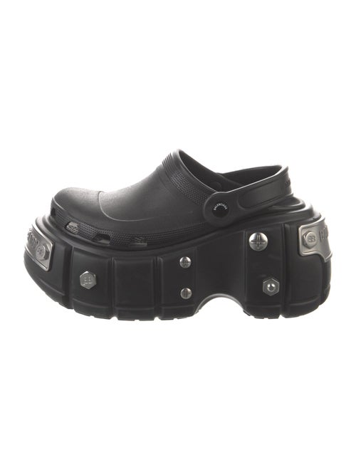 Balenciaga Rubber Slingback Sandals