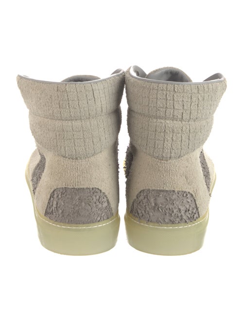 Balenciaga Suede Printed Sneakers