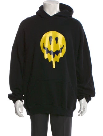 Balenciaga 2021 Graphic Print Hoodie