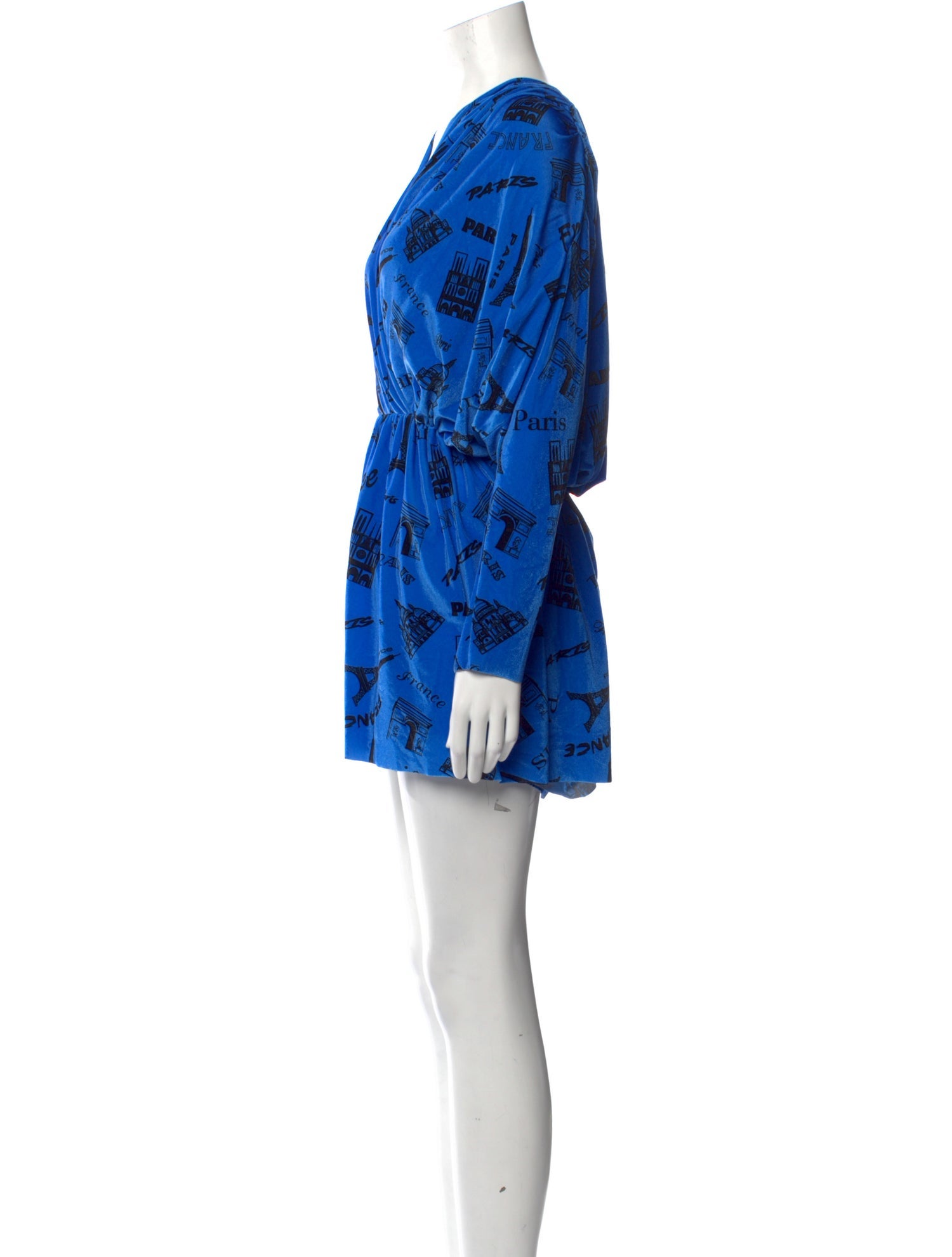 Balenciaga 2019 Velvet Romper