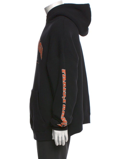 Balenciaga 2021 Graphic Print Hoodie