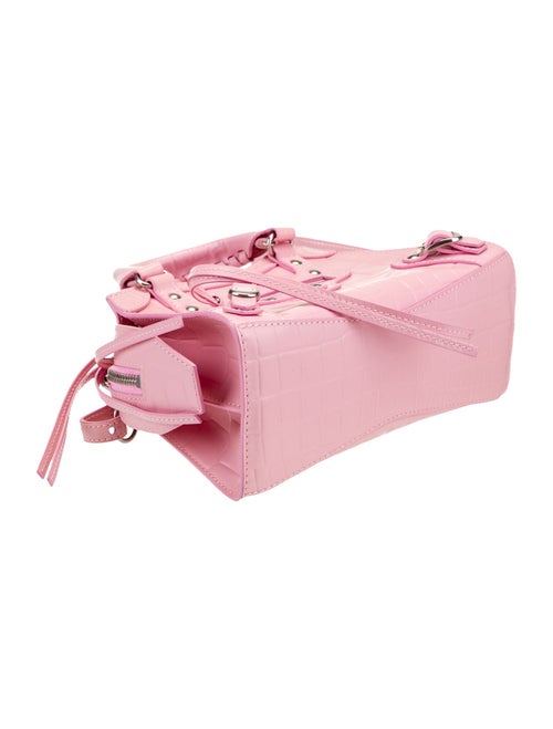 Balenciaga Embossed Leather Neo Classic City Mini