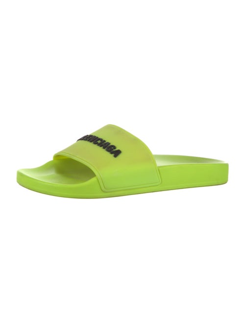 Balenciaga Rubber Printed Slides