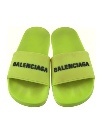 Balenciaga Rubber Printed Slides