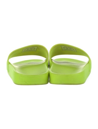 Balenciaga Rubber Printed Slides