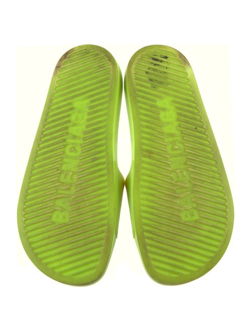 Balenciaga Rubber Printed Slides