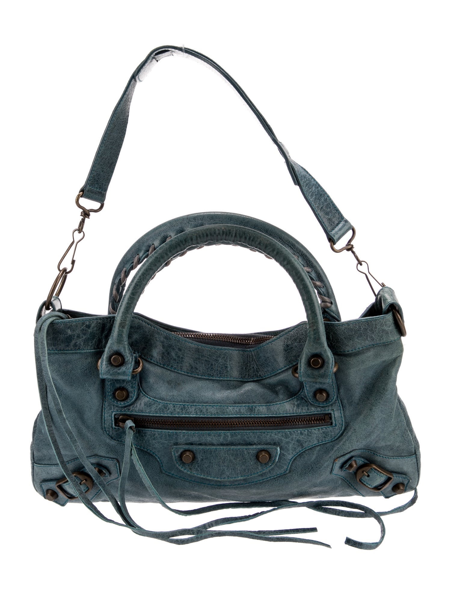 Balenciaga Leather Motocross Classic First