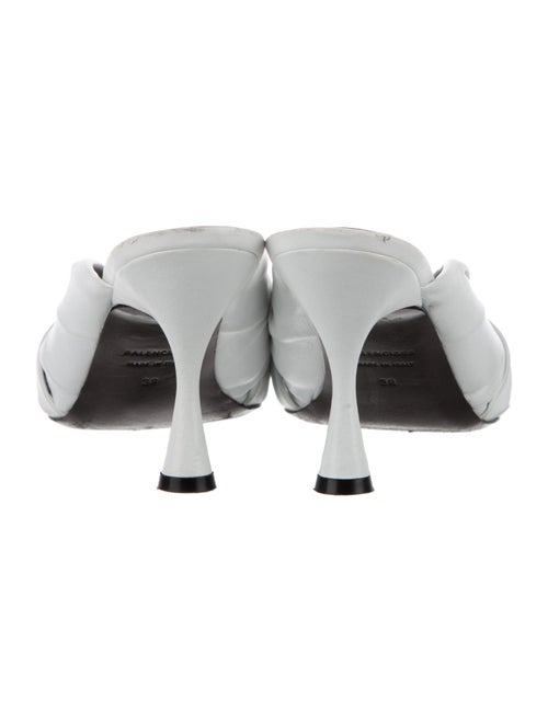 Balenciaga Leather Slides