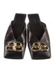 Balenciaga BB Square Calf Leather Mules