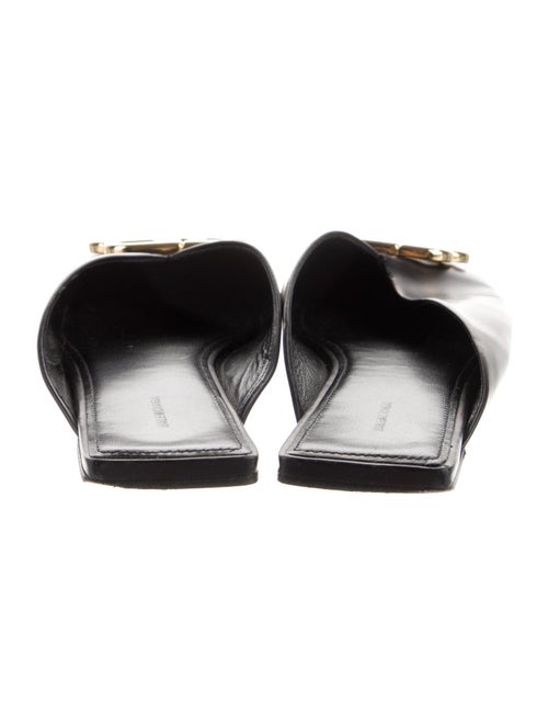 Balenciaga BB Square Calf Leather Mules
