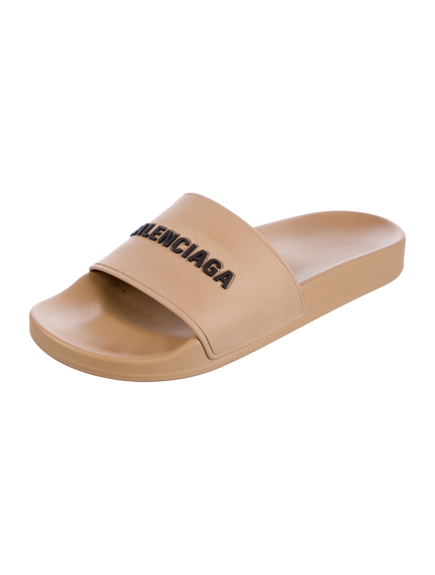 Balenciaga Rubber Printed Slides