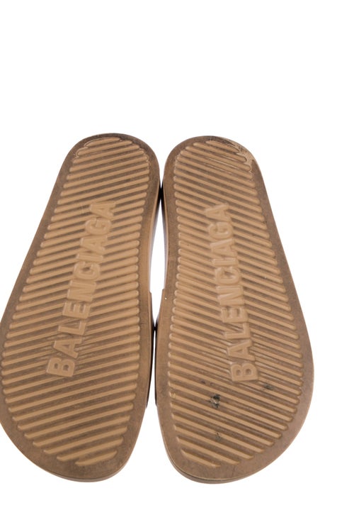 Balenciaga Rubber Printed Slides
