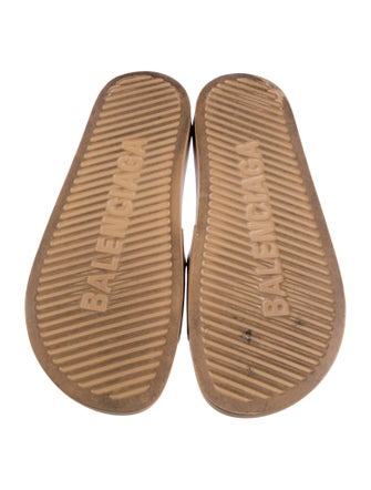Balenciaga Rubber Printed Slides