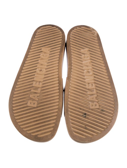 Balenciaga Rubber Printed Slides