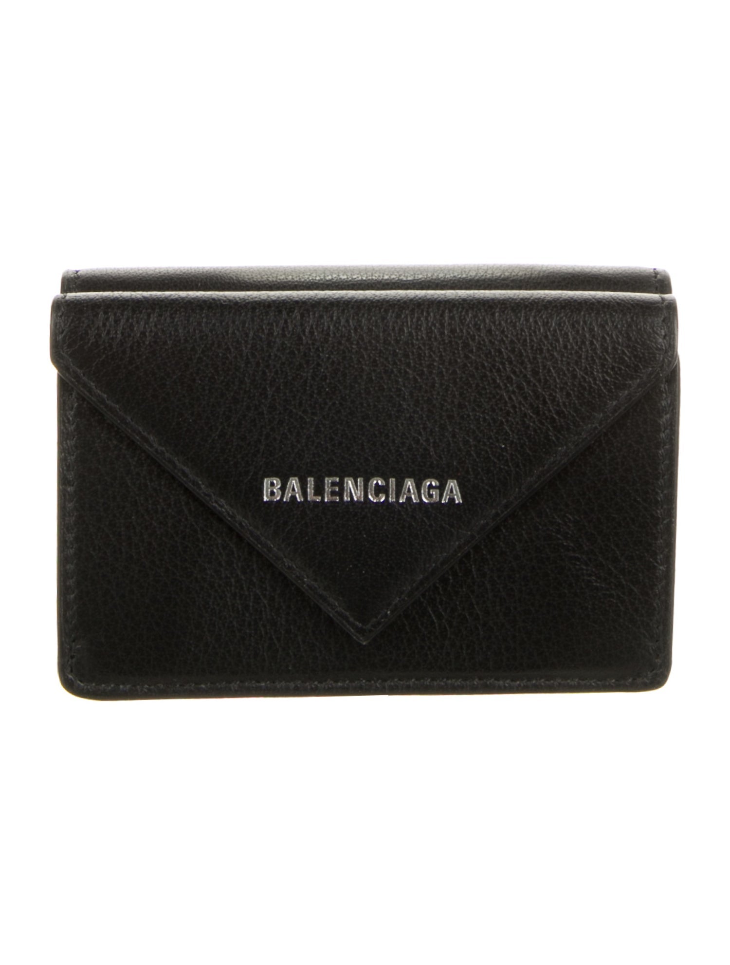 Balenciaga 2020 Mini Paper Compact Wallet