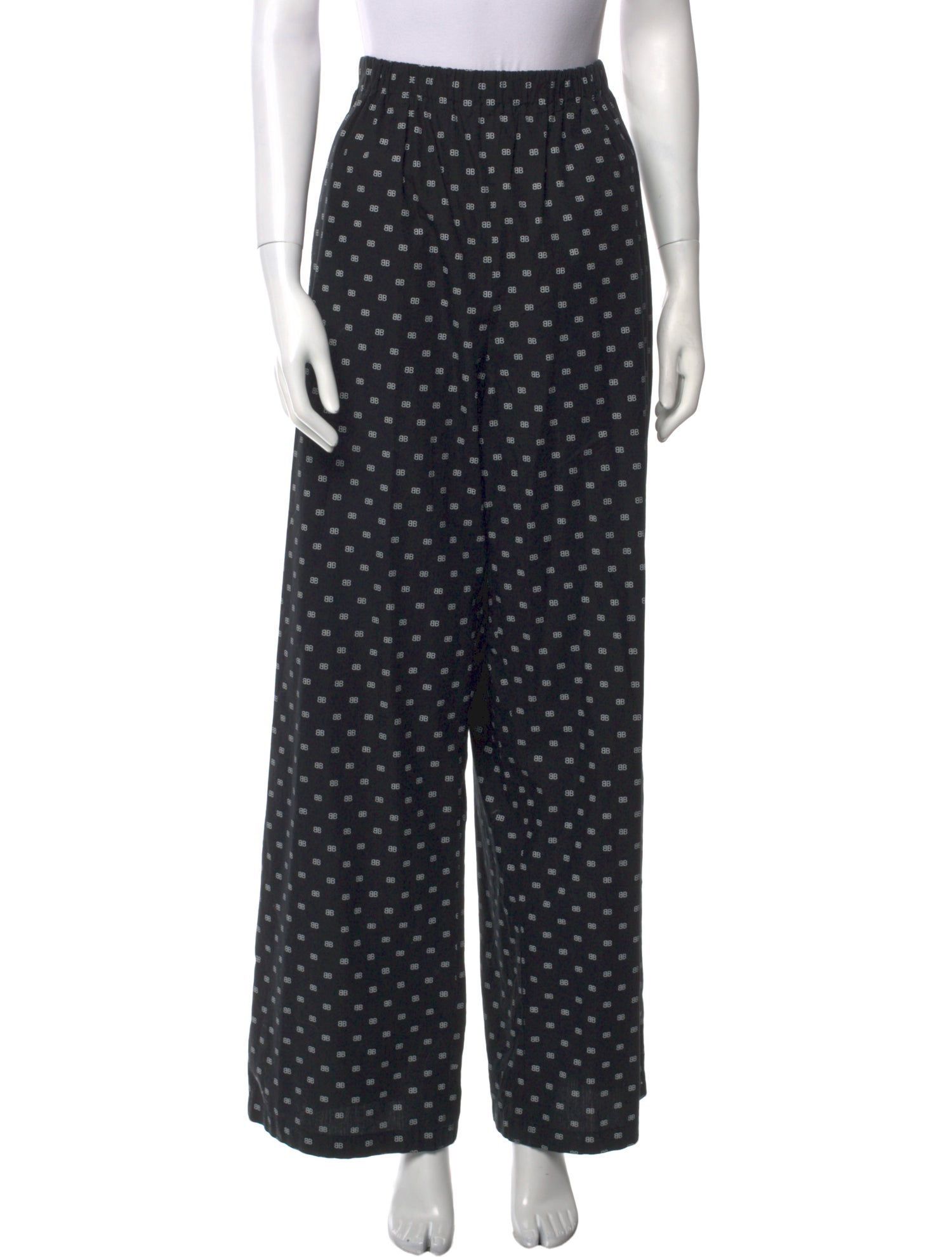 Balenciaga 2018 Wide Leg Pants