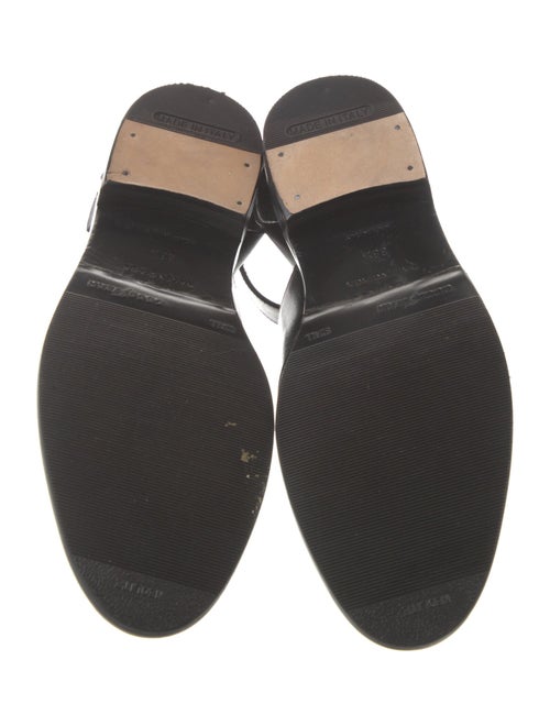 Balenciaga Leather Studded Accents Flats