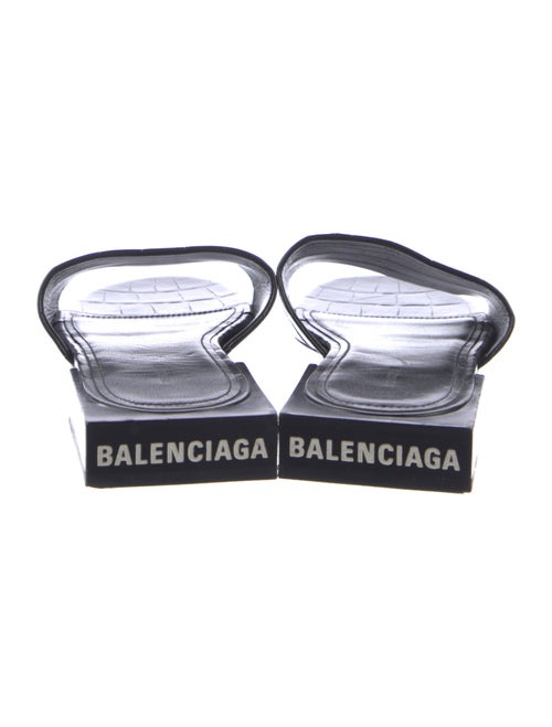 Balenciaga Leather Slides