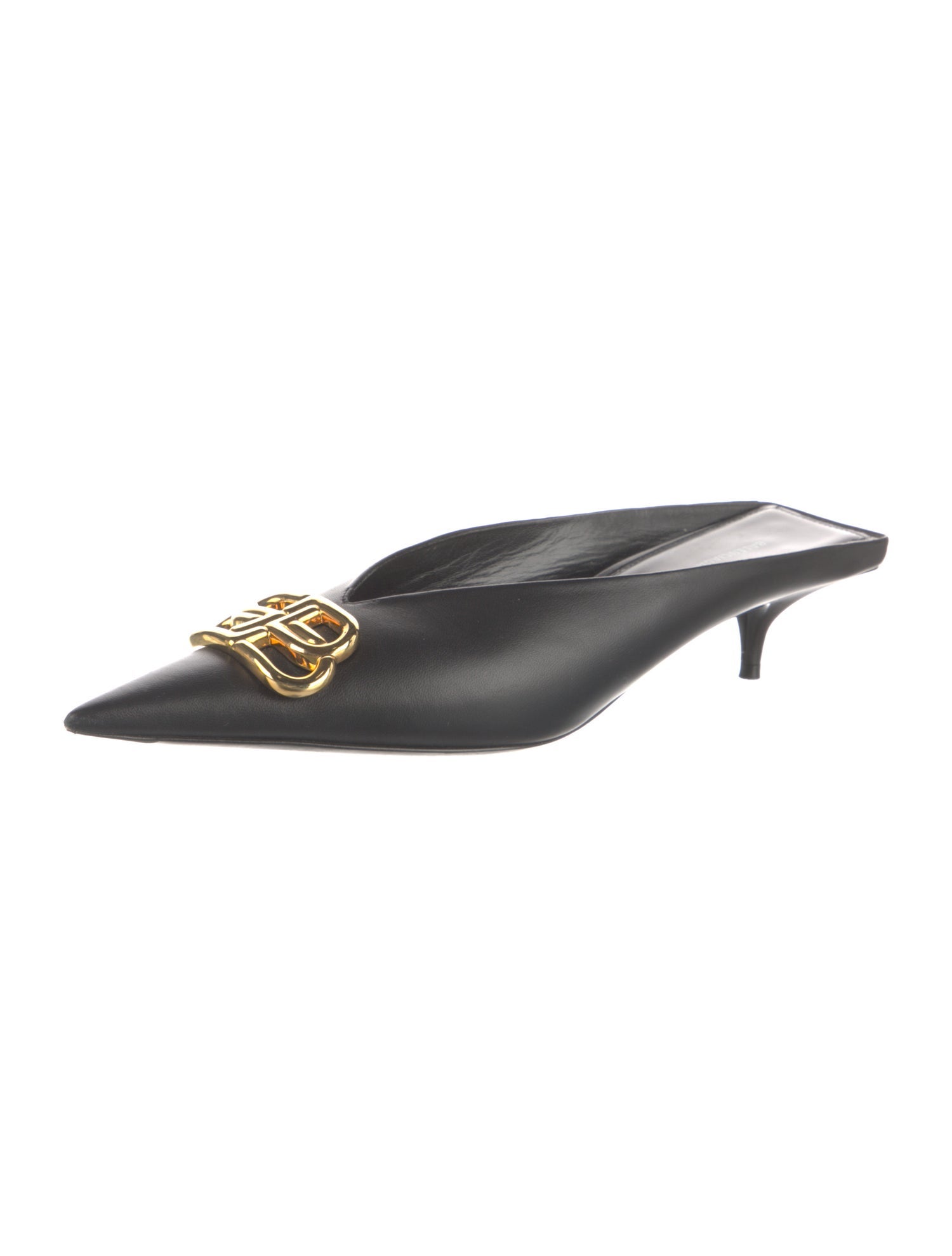 Balenciaga Leather Mules