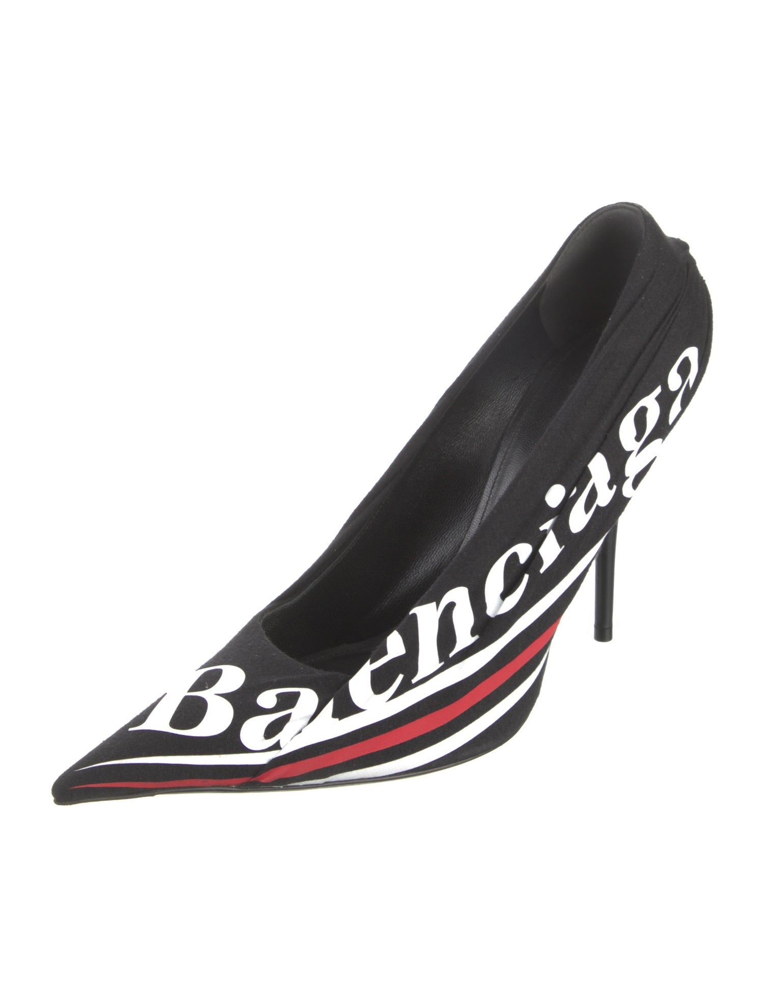 Balenciaga Printed Slingback Pumps