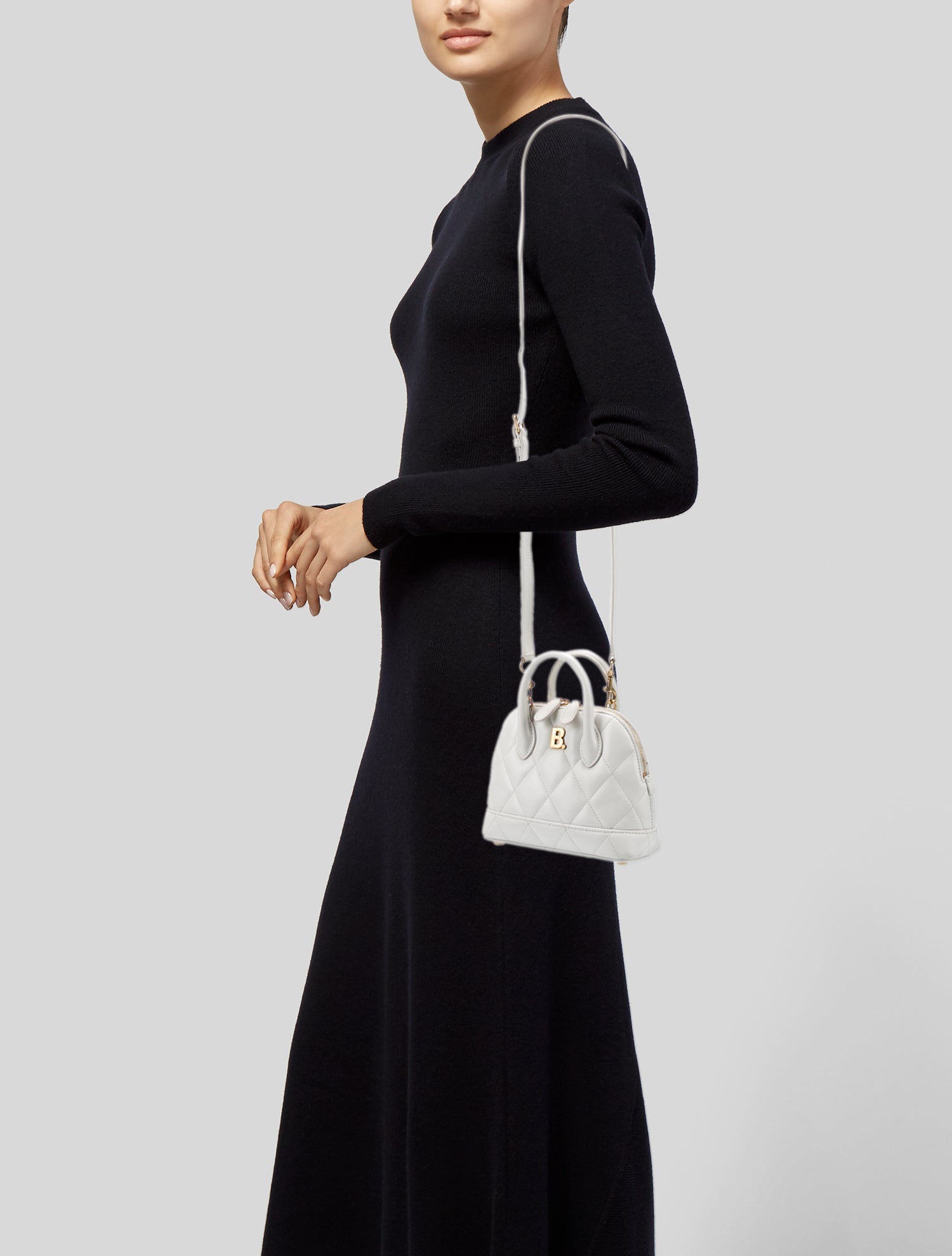 Balenciaga Leather Ville XXS Top Handle Bag