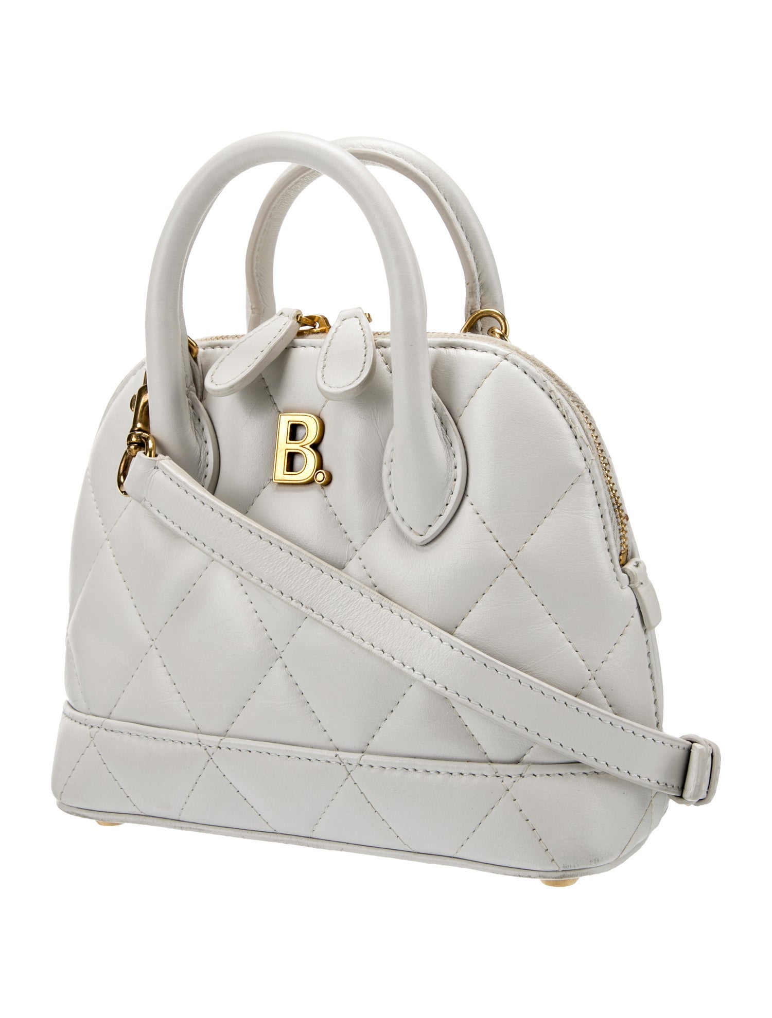 Balenciaga Leather Ville XXS Top Handle Bag