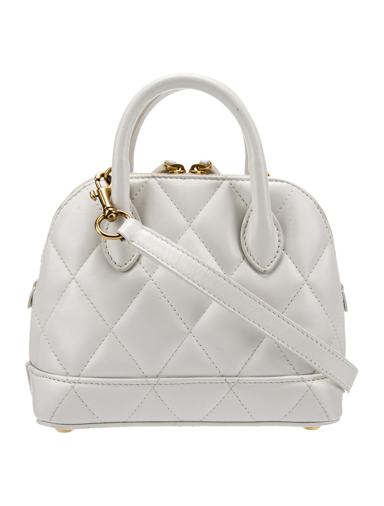 Balenciaga Leather Ville XXS Top Handle Bag