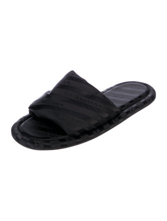 Balenciaga Nylon Slides