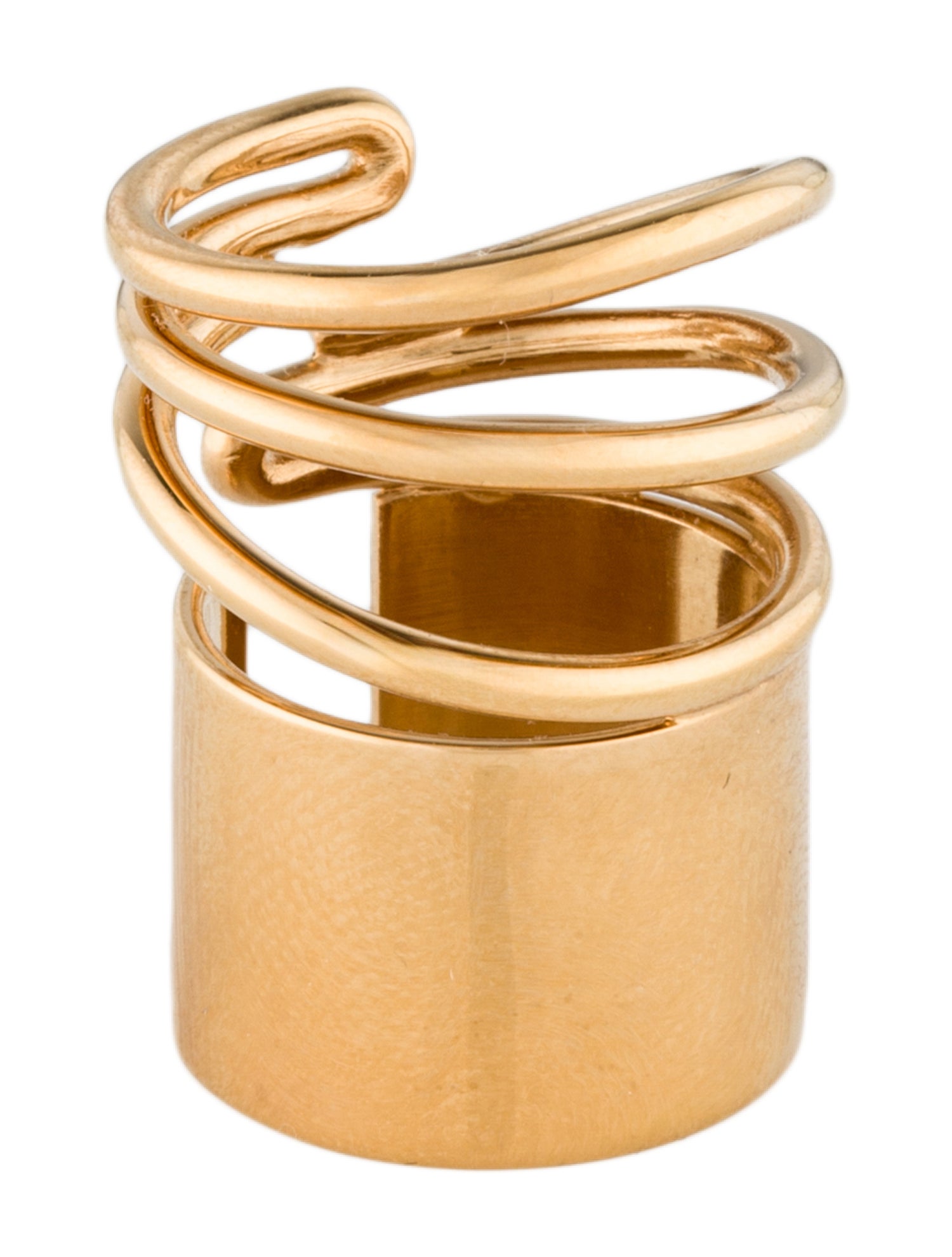 Balenciaga Coil Band Ring