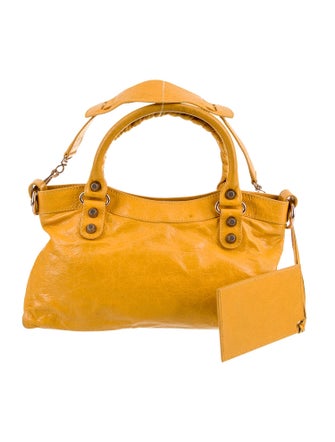 Balenciaga Leather Motocross City Giant