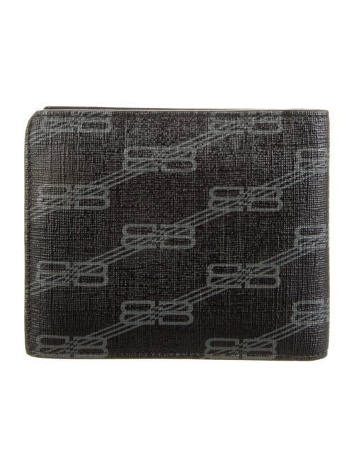 Balenciaga 2022 BB Monogram Bifold Wallet