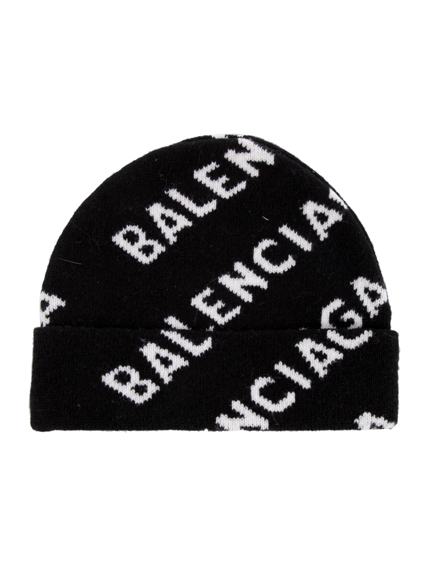 Balenciaga Logo Pattern Beanie