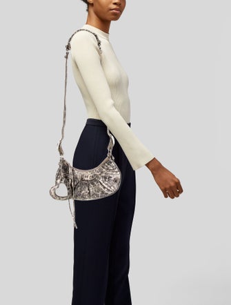 Balenciaga Leather Minaudière 2024