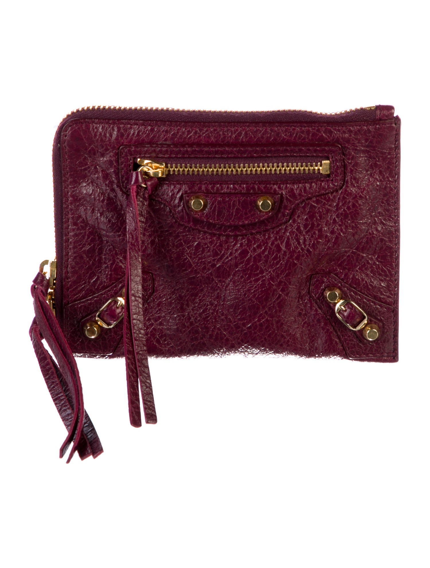 Balenciaga 2016 Leather Wristlet