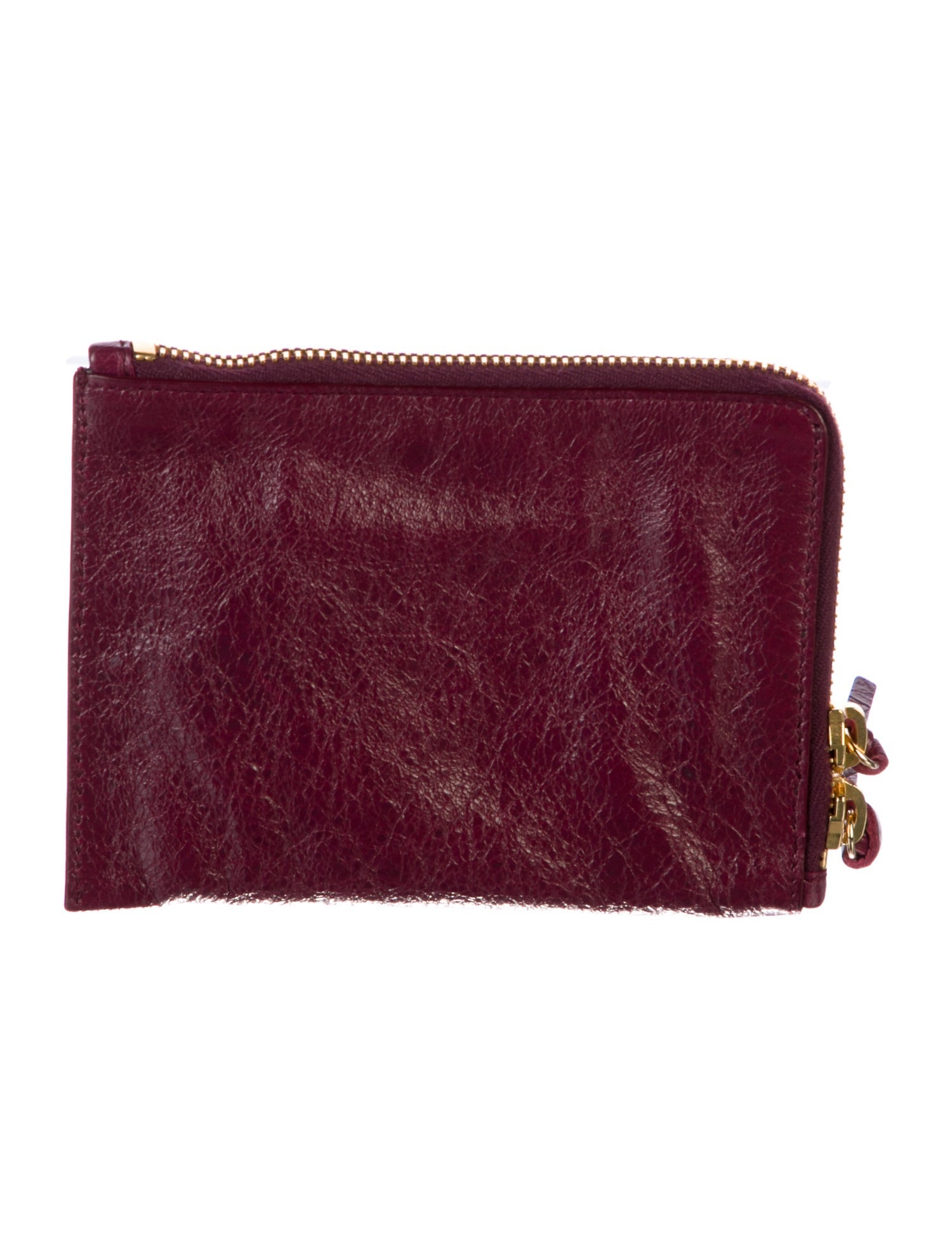 Balenciaga 2016 Leather Wristlet