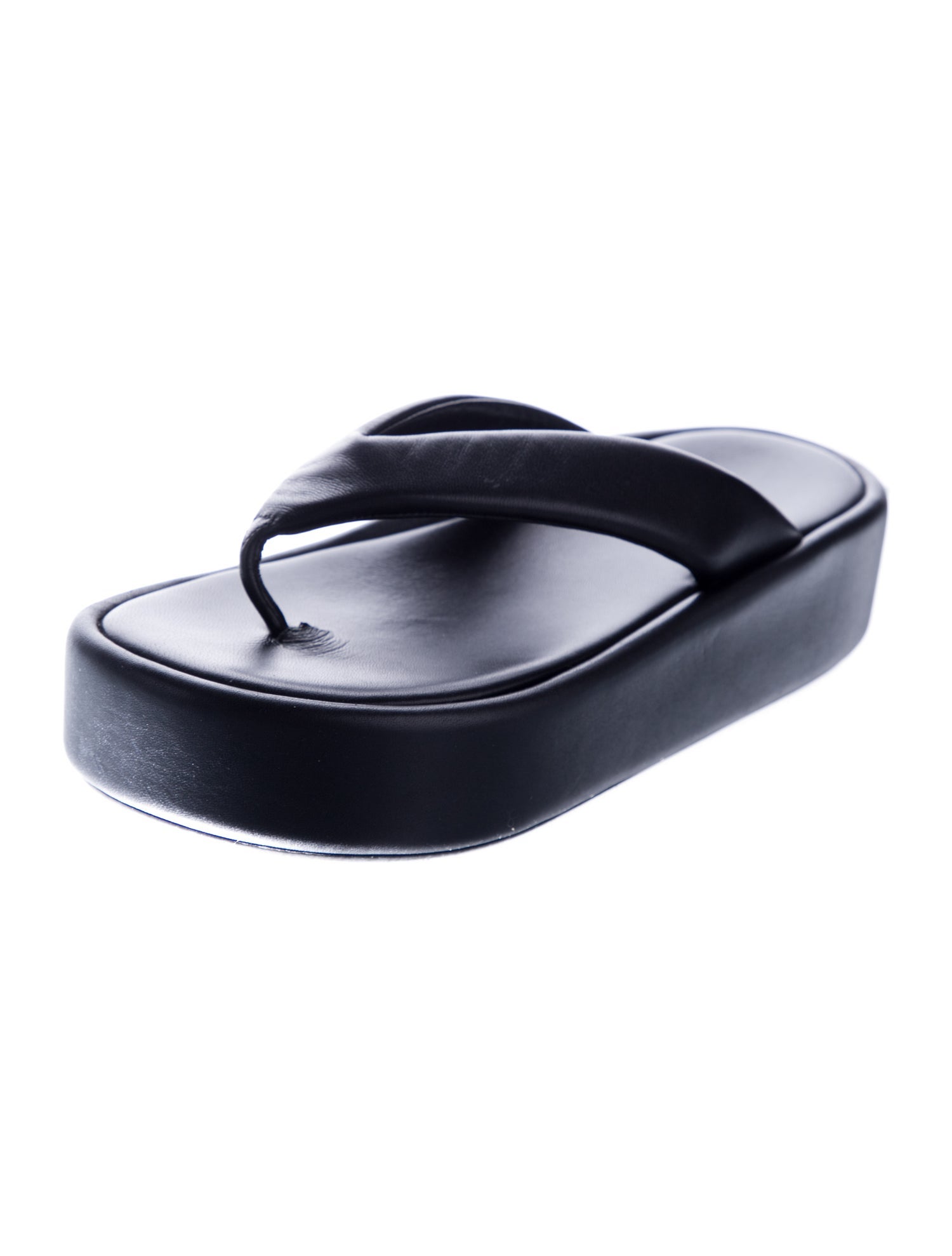 Balenciaga Leather Slides