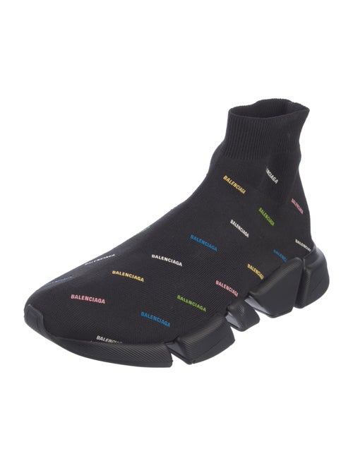 Balenciaga Speed Trainer 2.0 'All Over' Sock Sneakers