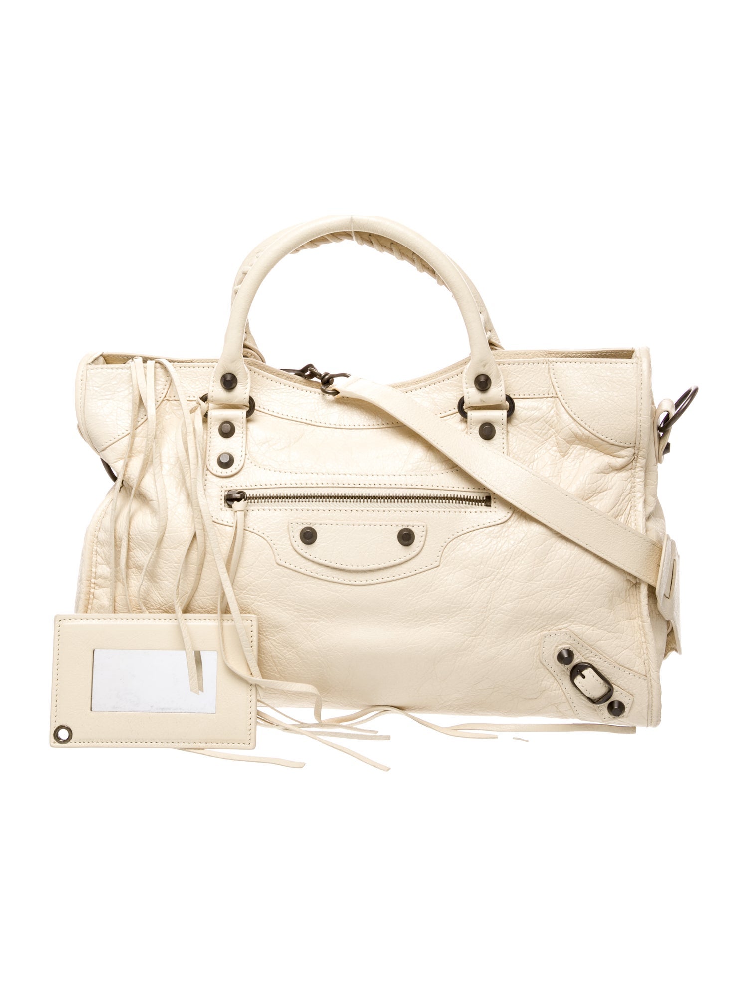 Balenciaga Leather Motocross Classic City