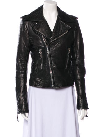 Balenciaga 2008 Leather Biker Jacket