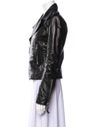 Balenciaga 2008 Leather Biker Jacket