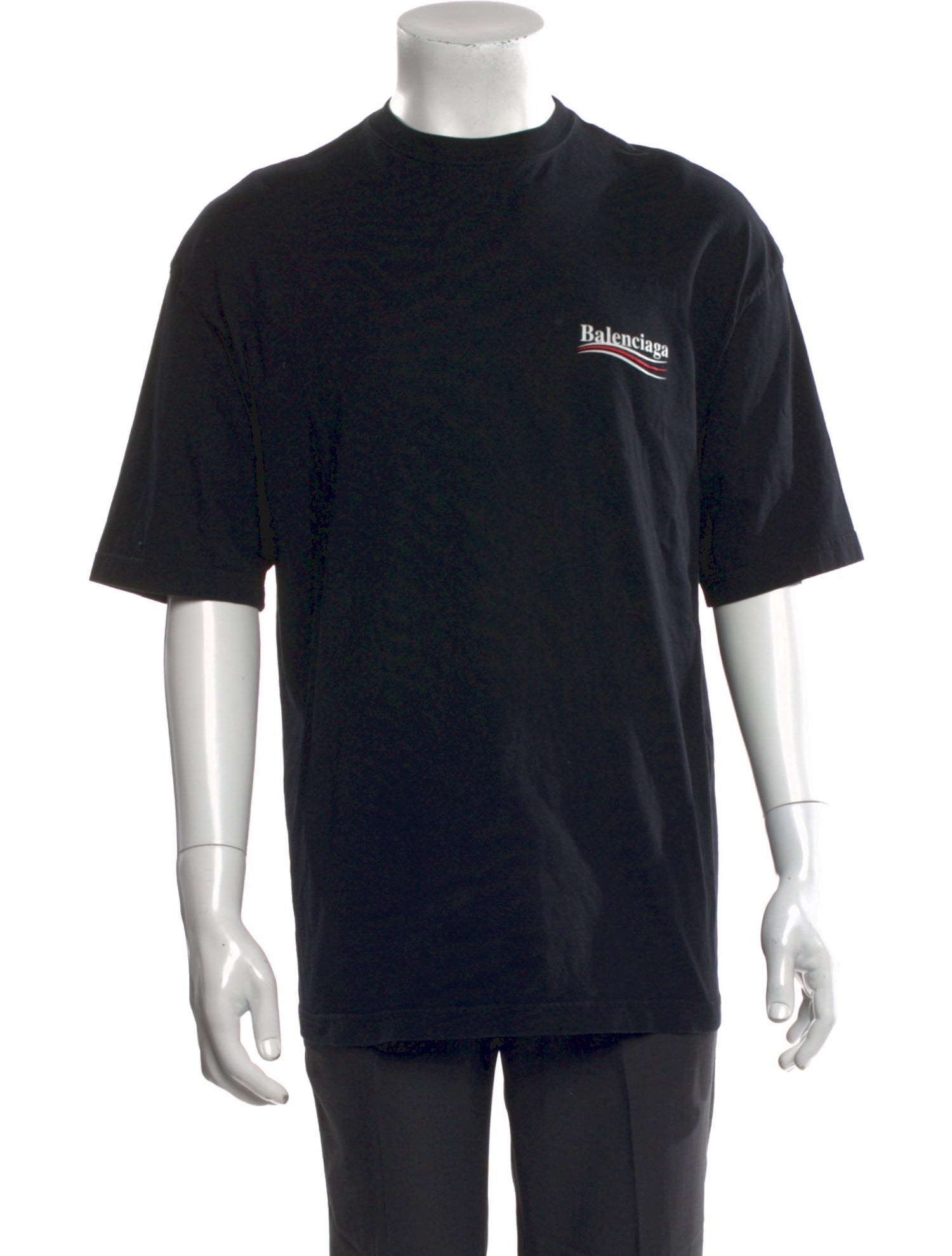 Balenciaga 2017 X Political Campaign Logo T-Shirt